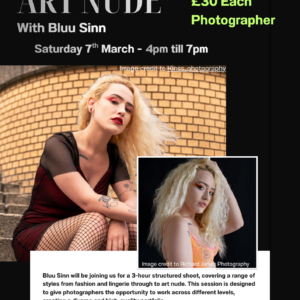 Fashion/Art Nude With Bluu Sinn